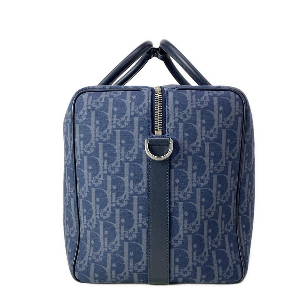 Christian Dior DIOR/ChristianDior Rango 50 Boston Bag Navy Dark Navy Multi - Picture 2 of 16